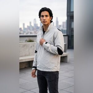 Men’s Callaway Golf Weather Series 1/4-zip golf pullover in gray Size Medium